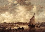 GOYEN, Jan van View of Leiden dg china oil painting reproduction